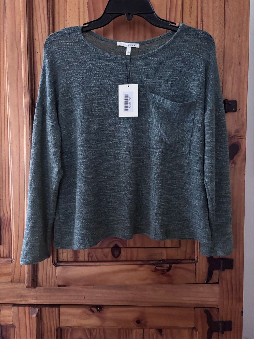 NWT Sojourn Knit Open Weave Top